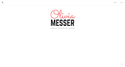 Desktop Screenshot of oliviamesser.com